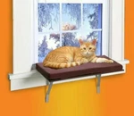 Pet Cat Window Perch Seat Bed Kitty Shelf Indoor Mount Kitten Sill. Fixed Price $29.99.
