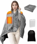Girasol Cordless Heated Blanket-wearable Battery Operated With.... Fixed Price $44.74.