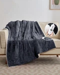 Garveehome Heated Blanket, Electric Throw, Velvet Soft Cozy Hea.... Fixed Price $64.61.
