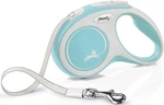 Flexi Dog Lead - Light Blue & White. Comfort Tape. Small 5M (15KG).. Fixed Price $18.99.