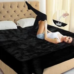 Love Waterproof Black Bed Blanket 3 Layer Lightweight Queen Size 8. Fixed Price $52.31.