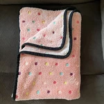 Pawz Road Pet Dog Blanket Fleece Fabric Soft Warm Throw Polka Dot 40X30. Fixed Price $19.99.