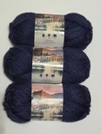 Skein Lion Brand Yarn 135-111L Hometown Bulky San Diego Navy Blue 5OZ 81YD Lot. Fixed Price $15.00.