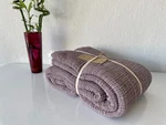 Muslin Bedspread Blanket 100% Cotton Coverlet Breathable Damson. Fixed Price $89.90.