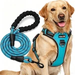 No Pull Dog Harness Adjustable Reflective Oxford Easy Control Medium Large. Fixed Price $30.11.