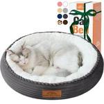 Washable Round Bed Donut Shape For Cats, Small Dogs, Anti-slip, Dark Grey. Fixed Price $31.27.