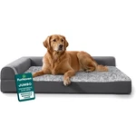 Orthopedic Dog Bed Large Washable Cover Faux Fur Suede Lounge Rest Support. Fixed Price $127.49.