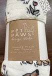 Dachshund With Flower Luxury Plush Pet Throw 40 50 Blanket By Paws. Fixed Price $22.49.
