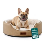 Furhaven Pet Products Medium Foam Oval Lounger Dog & Cat Bed With Reversible. Fixed Price $35.93.