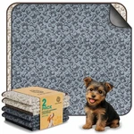 Large Washable Dog Pee 48X48 - Waterproof Reusable Puppy Training Pads, .... Fixed Price $57.81.