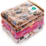 1 Pack 3 Blankets Super Soft Fluffy Premium Fleece Pet Flannel Throw. Fixed Price $13.48.