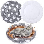 Vitalcozy 2 Pack Self Warming Cat Pad Heating Bed 16'', Gray. Fixed Price $24.13.