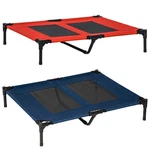 Pawhut Large Elevated Camping Pet Cot Portable Raised Dog Cat Sleep Bed. Fixed Price $37.99.