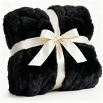 Fluffy Bubble Blanket Throw Size - Faux Fur For Couch Bed Plush So.... Fixed Price $43.59.