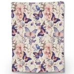 Ti Caldi Butterfly & Flowers Blanket Soft Warm Fuzzy Lightweight Flannel Th.... Fixed Price $39.53.