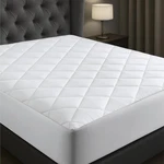 Niagara Cotton Mattress Pad Queen 60X80 - Non Noisy Cooling Breathable Ultra Pl. Fixed Price $42.27.