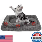 Tailtastic Self Warming Cat Bed Mat W/ U-shaped Pillow 24"X18" Soft. Fixed Price $33.99.