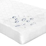 Cozycuddles Quilted Waterproof Fitted Crib Mattress Protector Cover - Snug Fi.... Fixed Price $60.03.