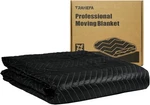 Moving X Inches, Quilted Blankets Heavy 72" 80", Black. Fixed Price $28.76.