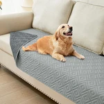 Hyha Waterproof Dog Blanket, Soft Pet Bed 30X90 Inch, Grey+dark. Fixed Price $31.70.