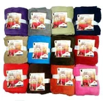 Super Soft Luxurious Fleece Throw Blanket 12 Solid Colors Queen & Full Size. Fixed Price $16.64.