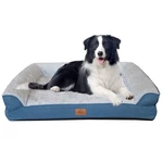 Medium Dog Bed Side Bolster Pet Sofa Dod Cushion 30X25 Inch Soft. Fixed Price $22.49.