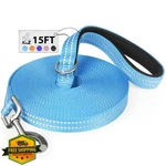 Xiaz 15FT Pink Dog Training Leash Padded Handle Reflective. Fixed Price $25.99.