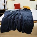 Ahinahwap Waterproof Blanket For Bed Couch 60"X80", Dark Grey/silver. Fixed Price $65.44.