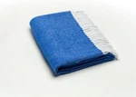 Royal Blue Soft Acrylic Herringbone Throw Blanket. Fixed Price $81.25.