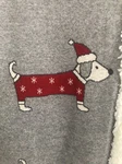 New Queenwest Pet Blanket Throw Fleece Lined Dashchund Holiday Christmas 50 X 60. Fixed Price $48.00.