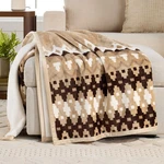 Printed Velvet Plush Reverse To Faux Fur Super Soft Throw Blanket, Oversized. Fixed Price $22.37.