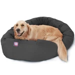 Majestic Pet Dog Bagel Calming Bed, 40X29X9IN, Soft Round With Spine .... Fixed Price $65.49.