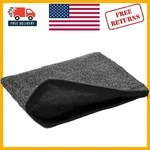 Deluxe Outdoor Heated Pad Cover For Small Animals - 12X9IN Soft Gray Fleece. Fixed Price $14.04.