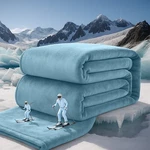Fleece Winter Nights Quilt Double Sided Sofa Couch Bed Blankets. Fixed Price $19.99.