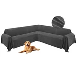 Hdcaxkj Corner Sectional Couch Covers For Dogs Shape Sofa Tassel. Fixed Price $153.13.