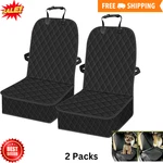 2 Packs Car Front Seat Cover For Dogs Waterproof Pet Protector Nonslip. Fixed Price $32.74.