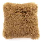 YINGDA1992 Mongolian Fur Pillow Cover Burgundy Real Lamb Throw For. Fixed Price $63.70.