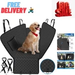 Dog Car Seat Cover For Back With Storage Pocket Hammock. Fixed Price $20.88.