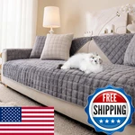 Xslive Flannel Fuzzy Couch Cover For Dogs Washable Non Slip Sectional Sofa. Fixed Price $53.52.