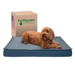 Furhaven Water-resistant Cooling Gel Bed For Large Dogs W/ Removable Quilt. Fixed Price $142.80.