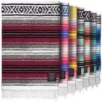 Mexican Blanket (authentic Handmade Falsa) - Durable, Lightweight Baja Indian.... Fixed Price $33.11.