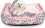 For Small Dogs - Cute Pink Leopard Bed,cat Beds Indo.... Fixed Price $38.37.