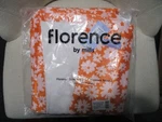 Florence By Mills Dog Throw Blanket Orange Floral One Size New. Fixed Price $26.99.