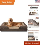Orthopedic Dog Beds Large Sized, Xl Egg-crate Foam Couch With Washable Re.... Fixed Price $89.94.