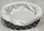 Midwest Quiet Time Orthopedic Nesting Pet Bed, 14.25" L X 17.75" 5.5". Fixed Price $18.00.