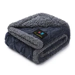 Luciphia Waterproof Pet Blanket, Liquid Pee Dog M (57" X40"), Dark Grey. Fixed Price $48.99.