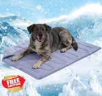 Marunda Dog Cooling Mat No Freeze Pet Pad Cat 36X24" Ocean Blue Large. Fixed Price $43.99.