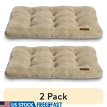 Large Plush Dog Bed Tufted Washable Breeds Comfort Support Indoor Resting. Fixed Price $51.78.