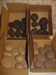 Fireside America Blazing River 28 Stones Black Brown Beige Gas ESRRK-24 New. Fixed Price $55.00.