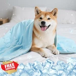 Tivray Cooling Dog Blanket 30"X40" Blue Q-max Cat Summer Quilt. Fixed Price $34.99.